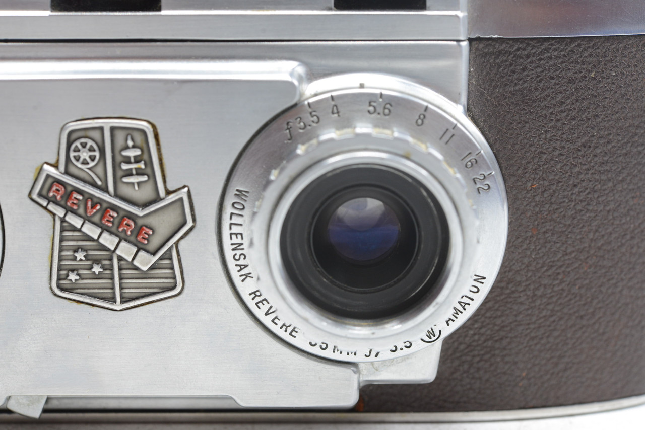 大人気新品 Revere Lens 35mm WOLLENSAK REVERE STEREO Amaton ...