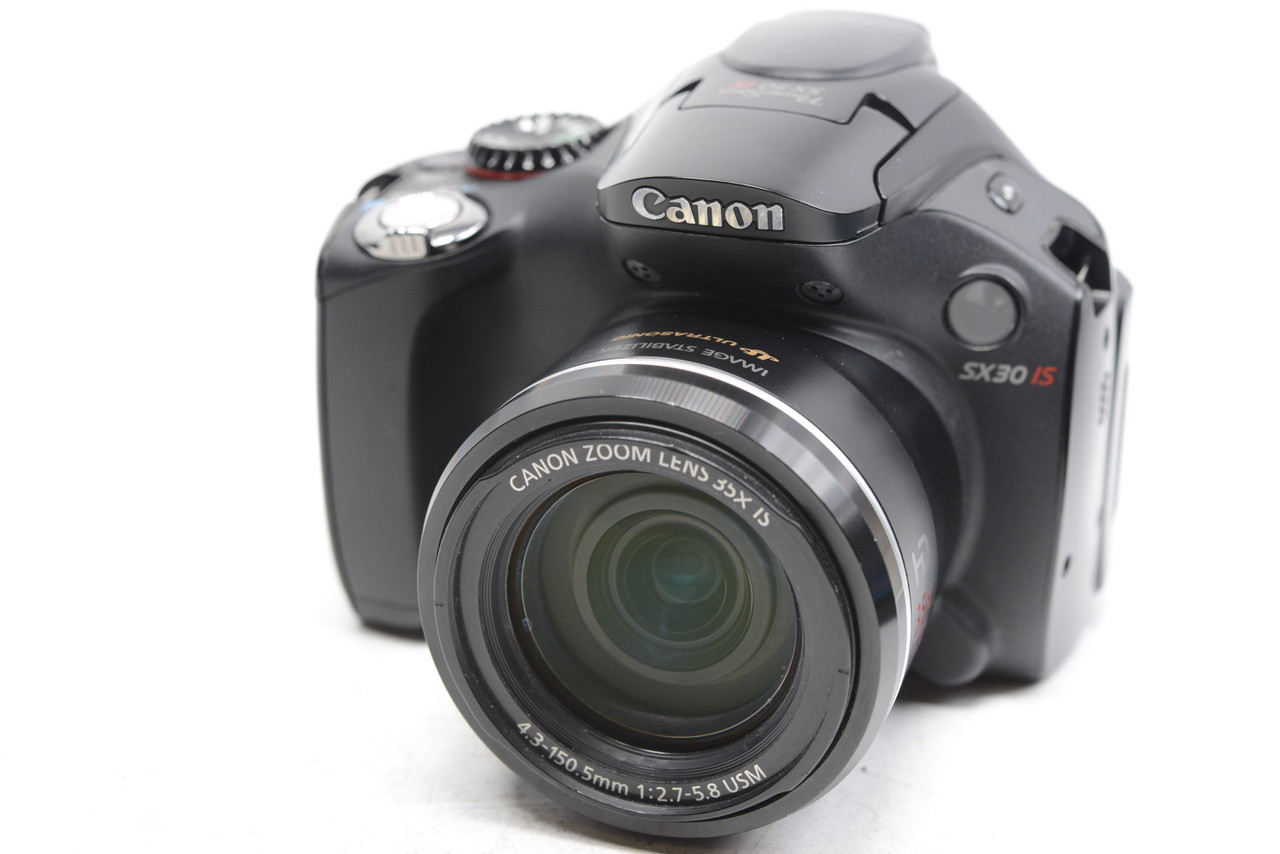 Pre-Owned - Canon Powershot SX30 IS Digital Camera (Black)