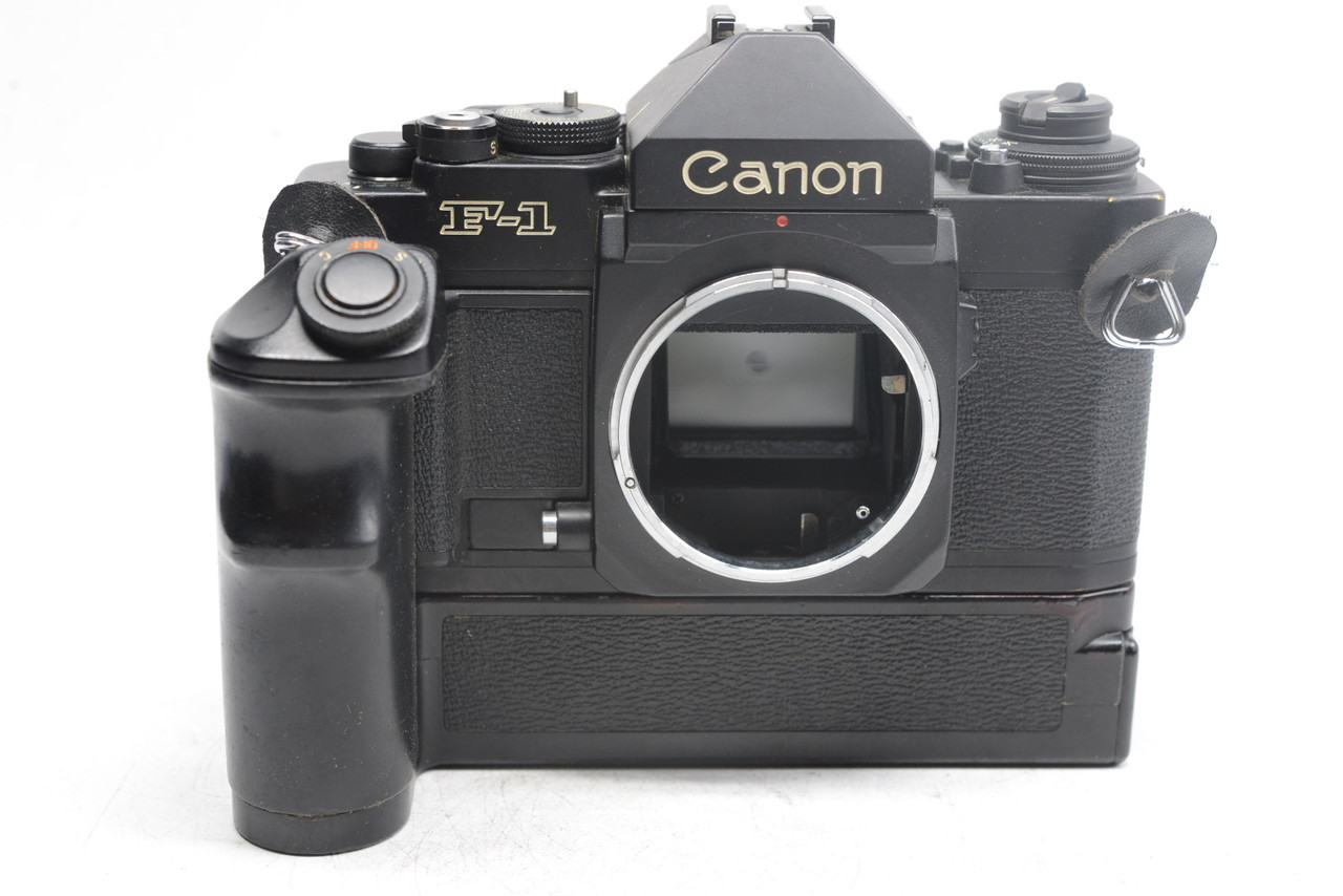 Pre-Owned - Canon F-1 Body w/power winder 50mm f1 8 Lens