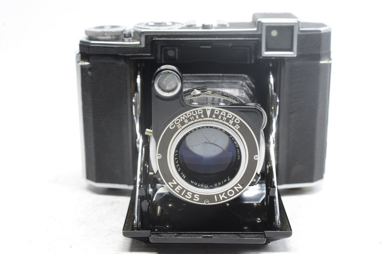 Pre-Owned - Zeiss Ikonta Super 532/16 6x6 Medium Format Film Camera w/Zeiss-Opton  Tessar RED T 80mm F/2.8 at Acephoto.net