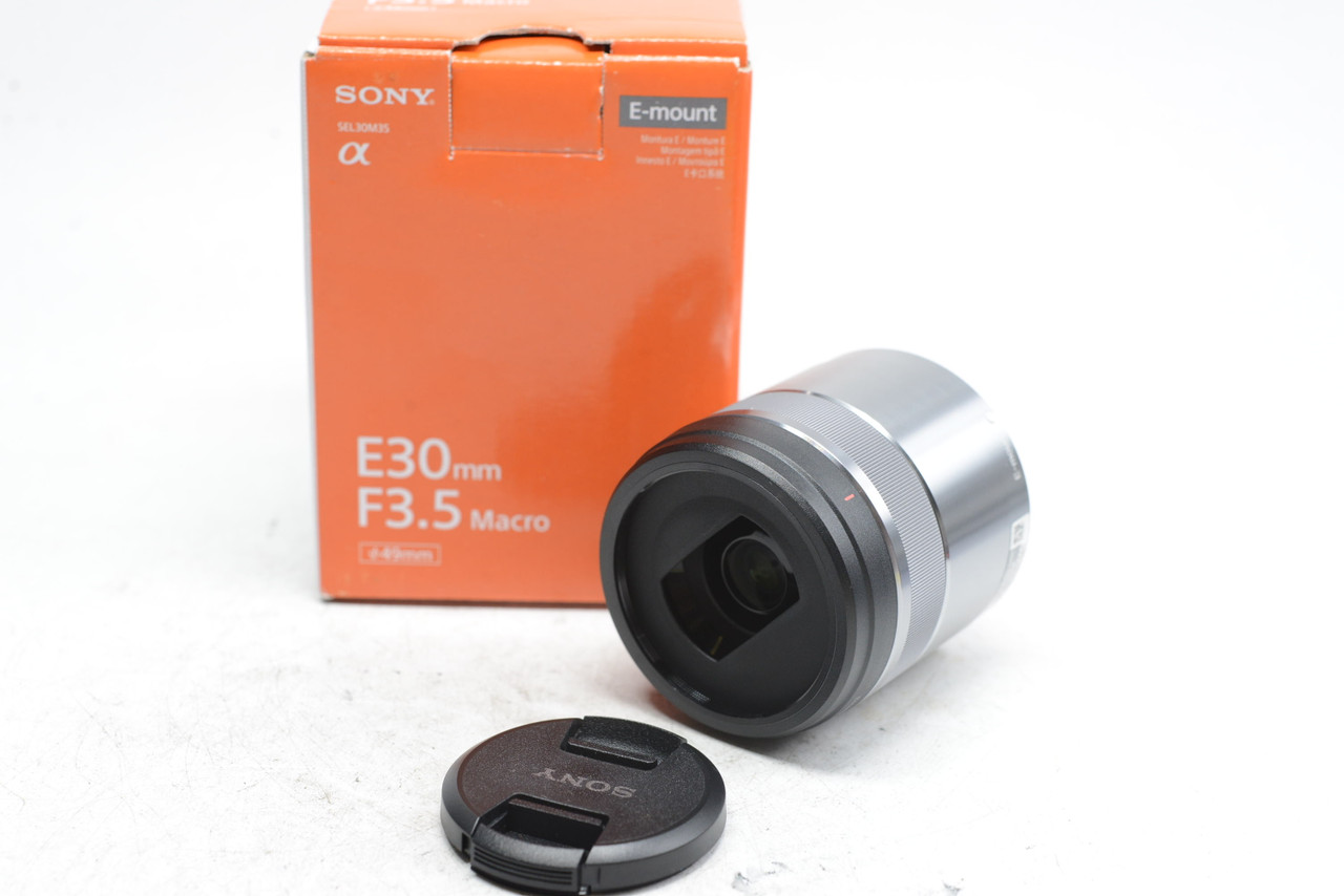 普及型 SONY ソニー E 30mm F/3.5 MACRO 単焦点レンズ 【公式通販】