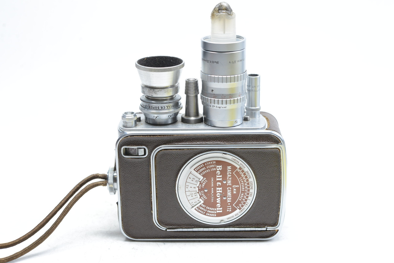 Pre-Owned BELL HOWELL 172 MAGAZINE 8mm Lens Movie Came