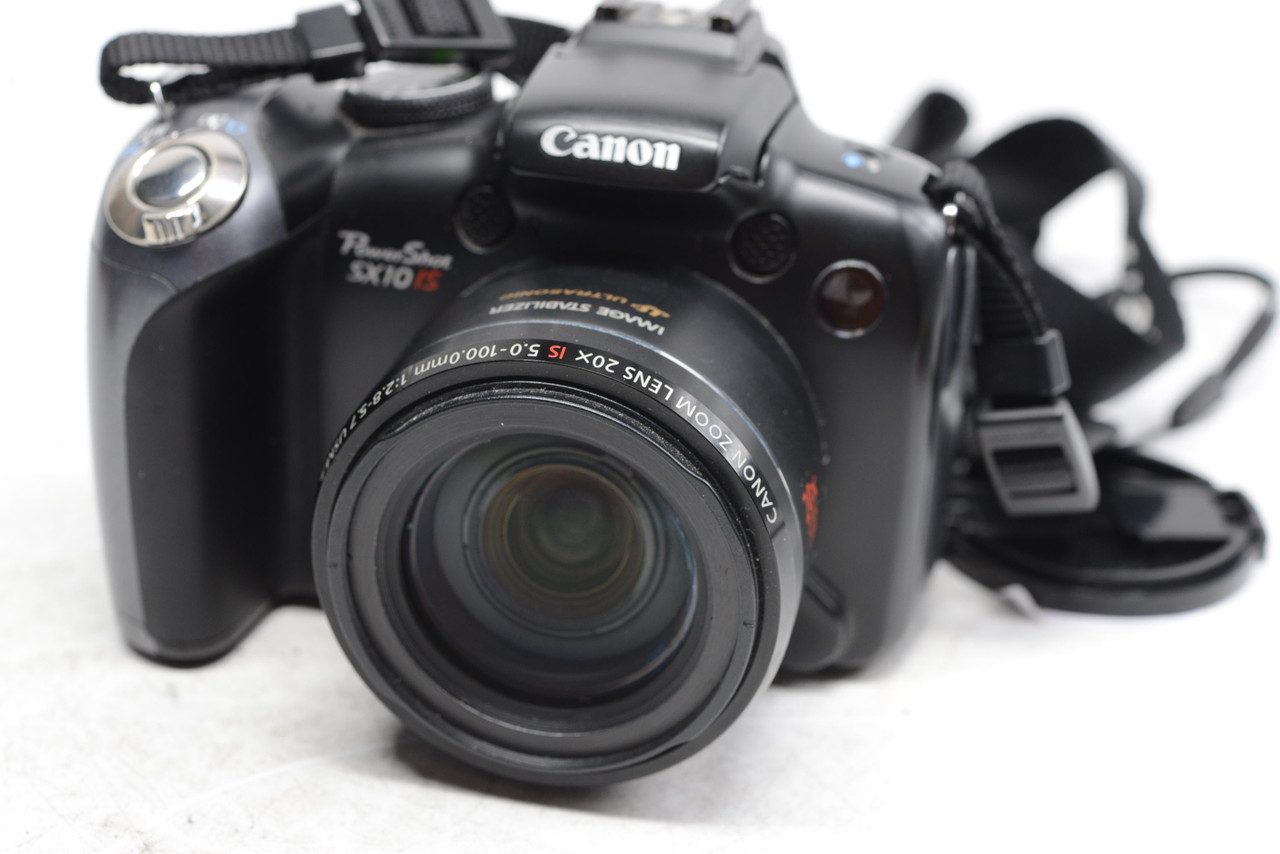 Pre-Owned - Powershot SX10 IS Digital Camera (Black)