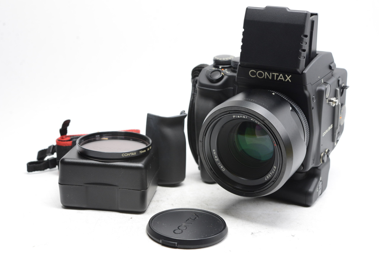 【好評日本製】CONTAX 645 + PLANAR 80mm/f2 フィルムカメラ