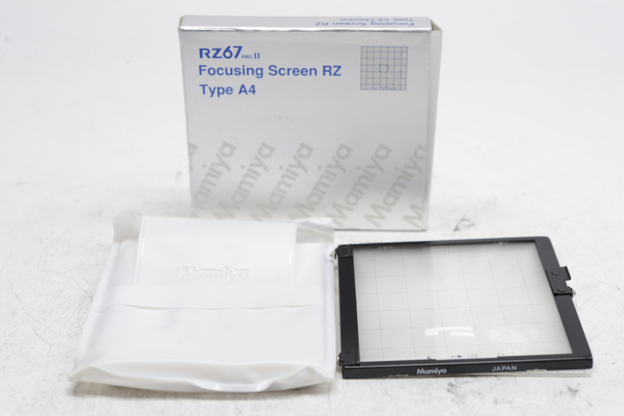極上品 マミヤ RZ67 RROⅡフォーカシングスクリーン RZ TYPE A4 Pre-Owned - Mamiya Focusing Screen RZ Type A4 for RZ67