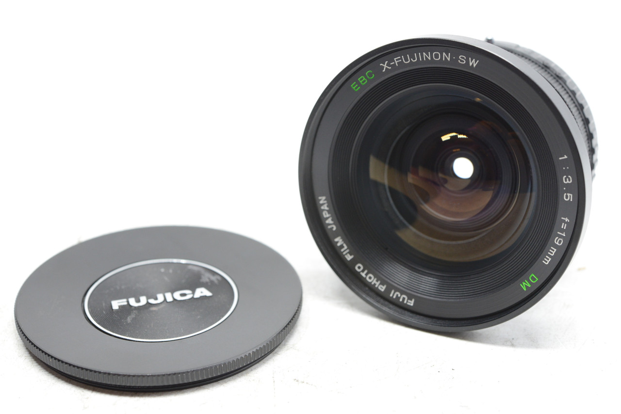 【美品】FUJINON EBC SW 19mm F3.5 単焦点レンズ #261 Pre-Owned - RARE Fujica 19mm F3.5 DM EBC X-FUJINON SW
