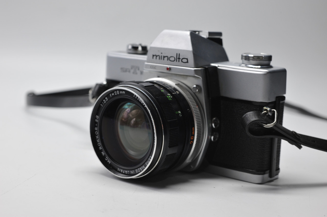 ミノルタ SRT101/MC W.ROKKOR-SG 28mm F3.5 #44 ミノルタ SRT101が到着