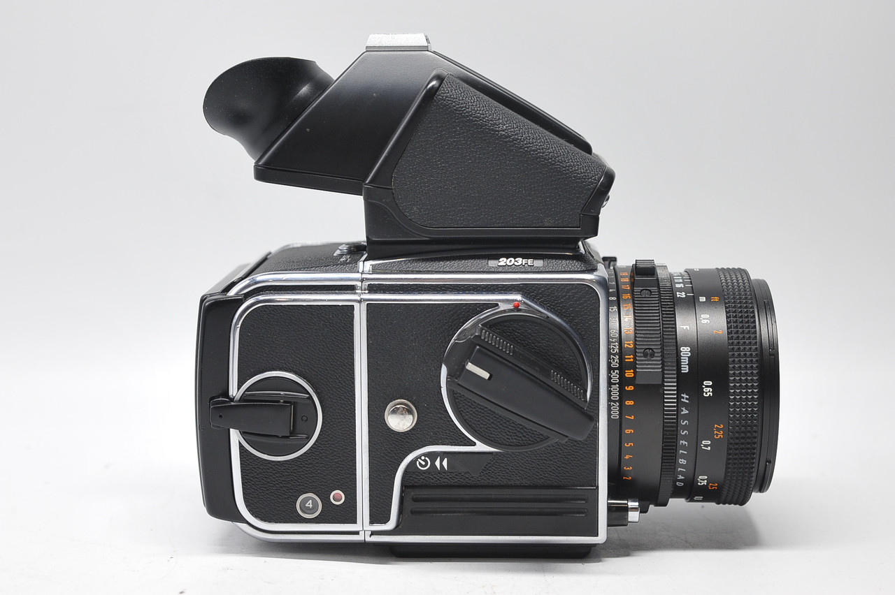 Hasselblad 203FE + FE 80mm F2.8 ＋E24 6x6 Hasselblad 203FE - E12 Planar FE F2.8 80mm W⁄ Pre-Owned Kit 203FE
