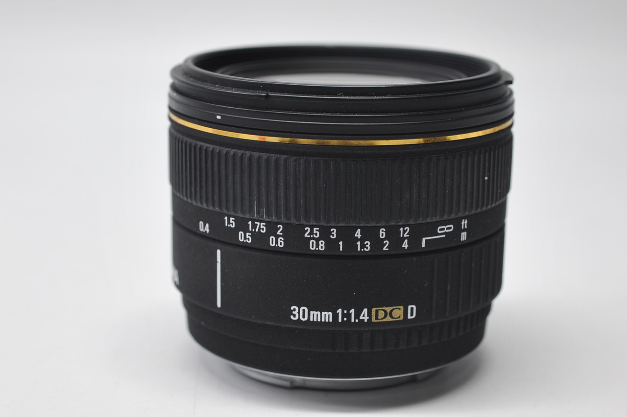 Pre-Owned - Sigma 30mm F/1.4 D EX DC for A-Mount