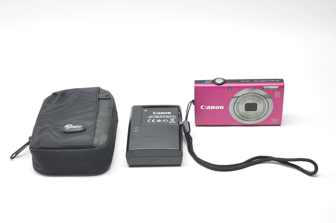 Pre-Owned - Canon Powershot A2300 Digital Camera (Pink) at
