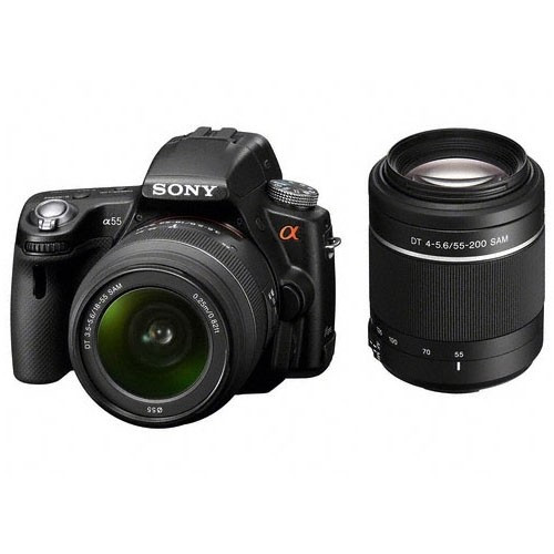 Sony Alpha 330 Lens Kit 18-55Mm, 55-200Mm at Ace Photo