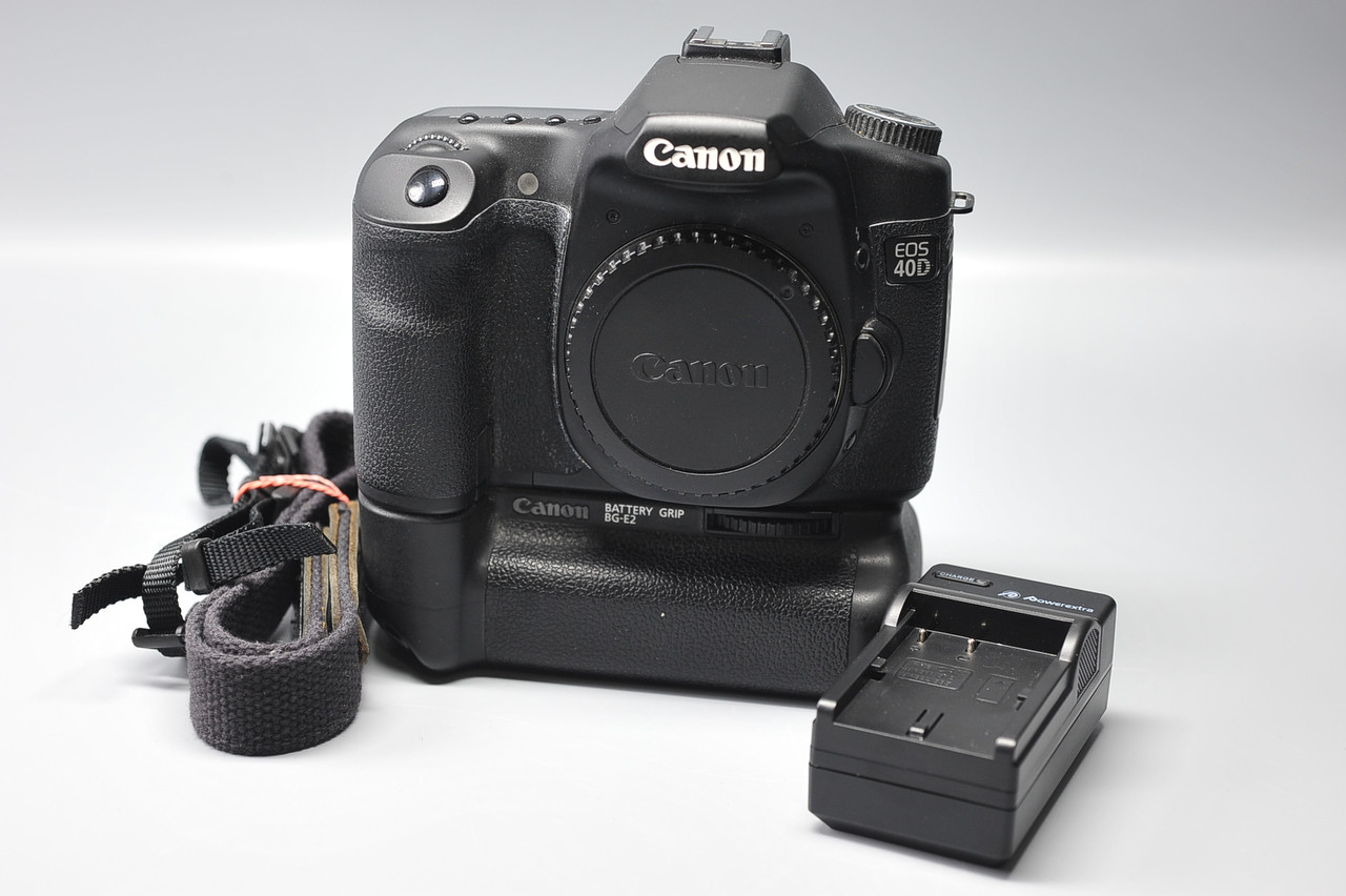 定番正規店 Canon EOS 40D・ボディ＋Battery grip BG-E2 d2FKu