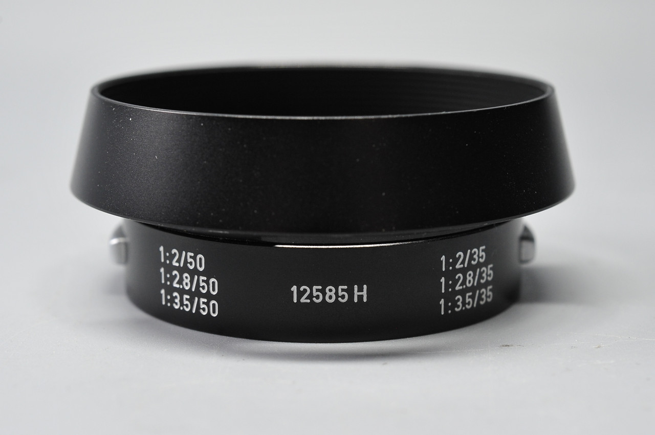 最終値下げ Leica 12585H レンズフード貴重品 Pre-Owned - Leica - 12585H Metal Hood For SUMMICRON