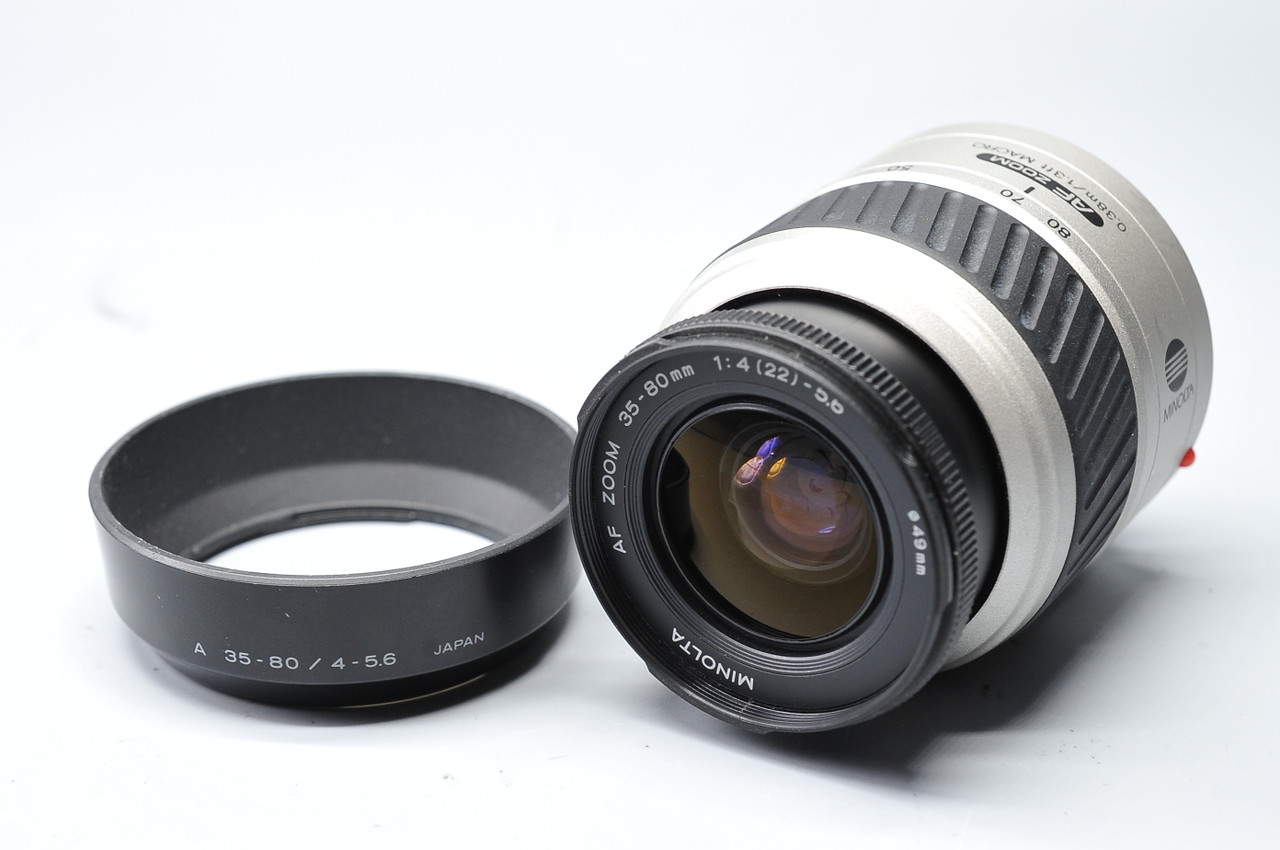 Pre-Owned - Minolta AF Zoom 35-80mm F/4-5.6 Macro (Silver)
