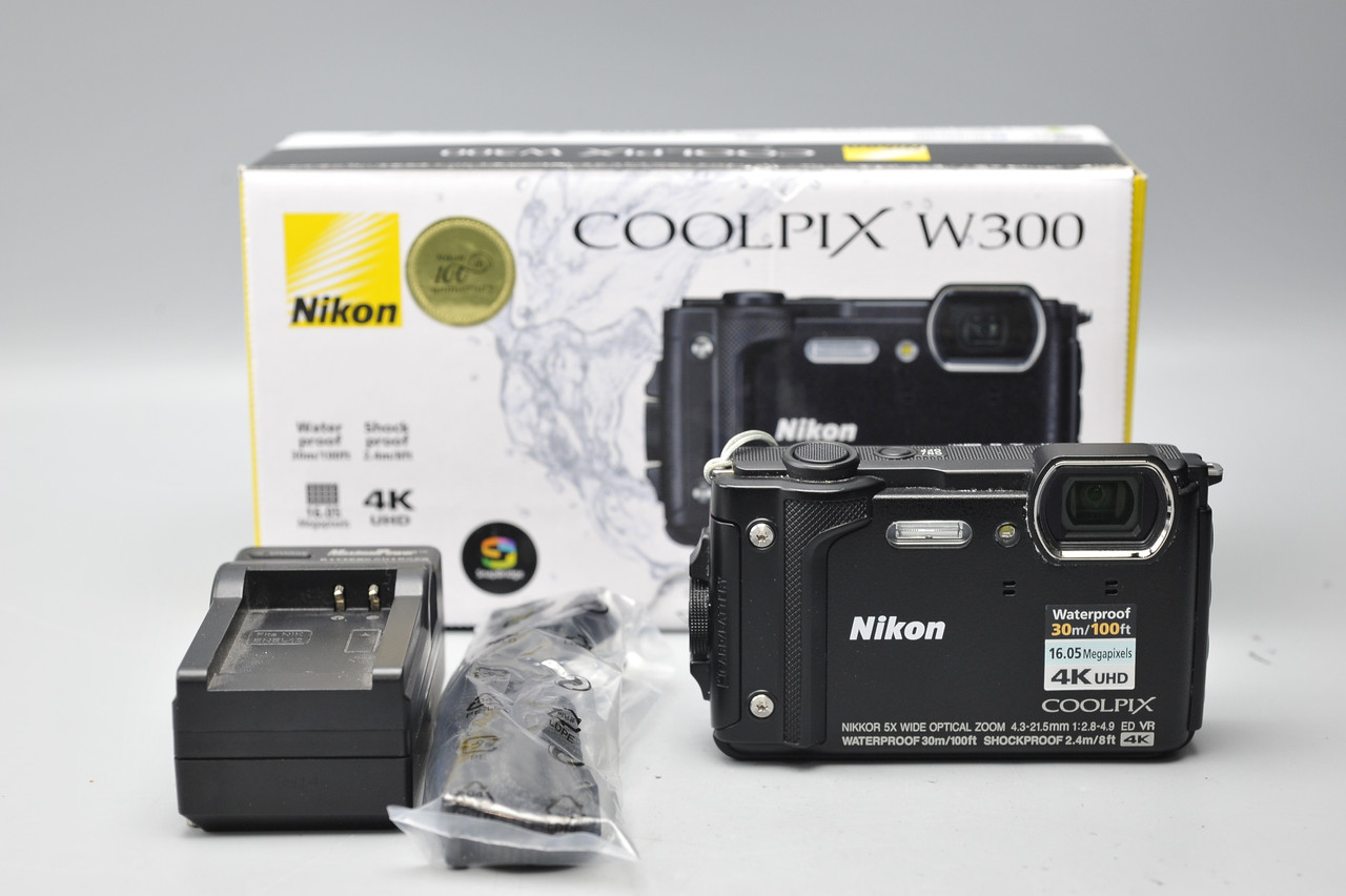 最高の COOLPIX Review W300 review BLACK カメラ