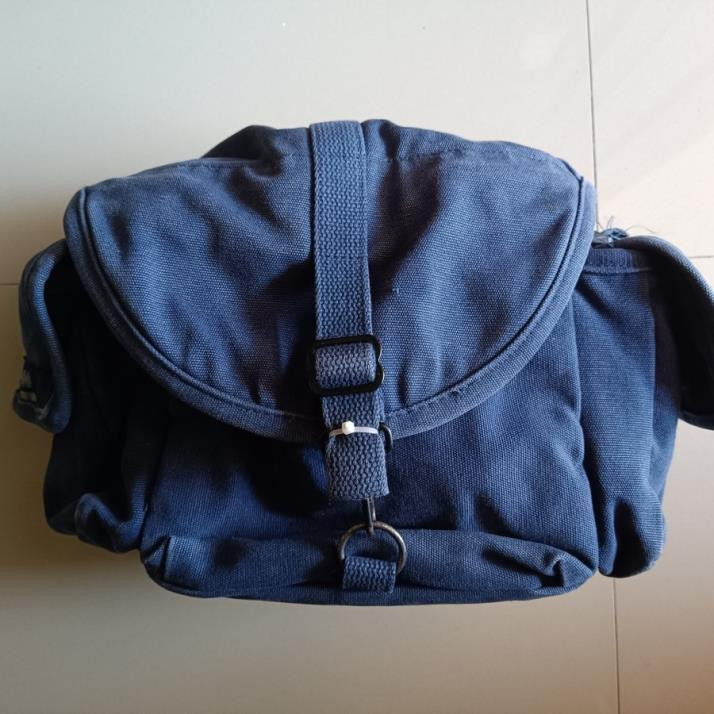 DOMKE ネイビー ショルダーバッグ Domke F-3X Super Compact Shoulder Bag - Blue at Ace Photo