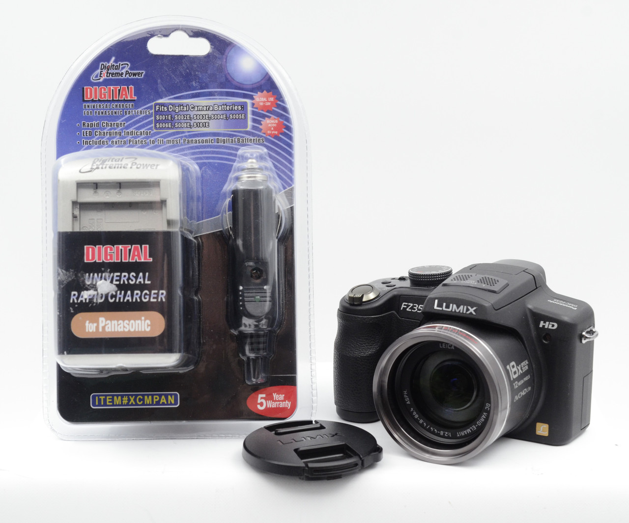 Pre-Owned - Panasonic - Lumix - DMC-FZ35 Digital