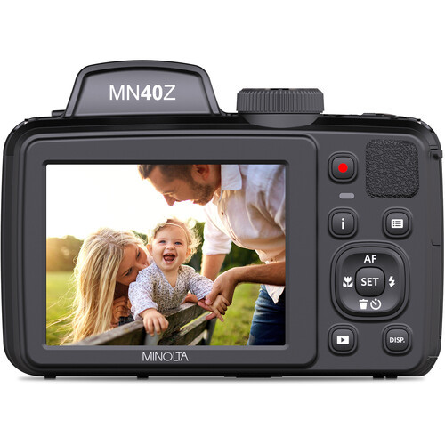 MINOLTA® MN40Z 20 MP / 1080P FHD Bridge Camera w/40x Optic