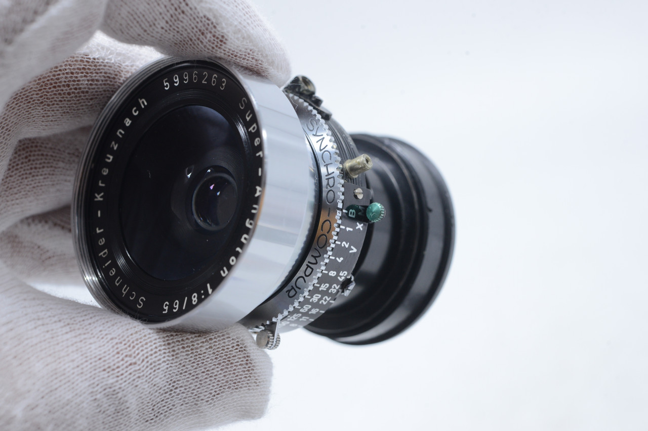65mm Schneider-Kreuznach f8 Super-Angulon Lens | Angulon Super for