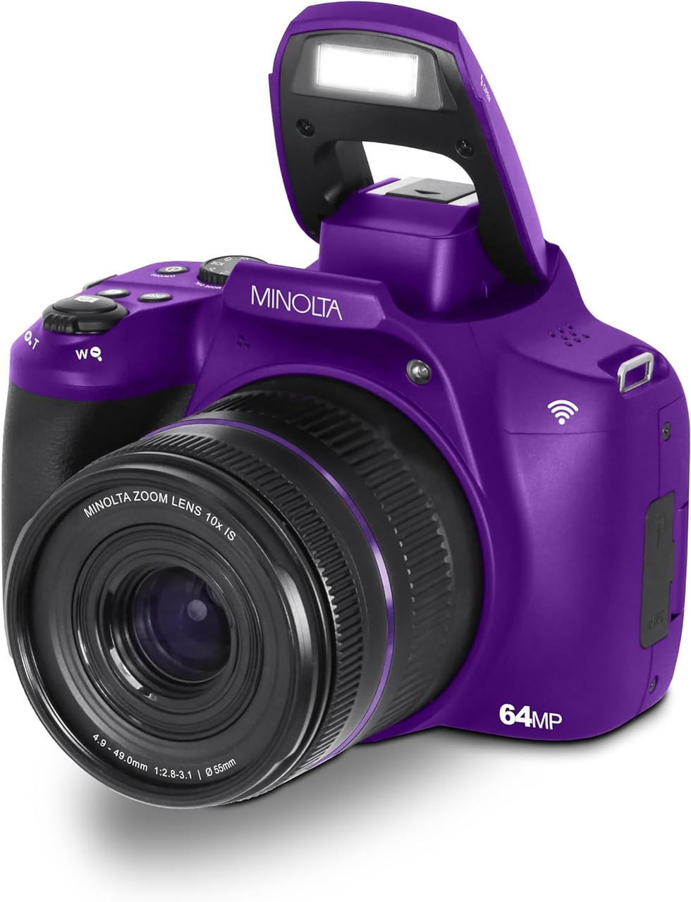 MINOLTA® MNB10Z 64 MP / 4K Ultra HD Bridge Camera w/10x Opt