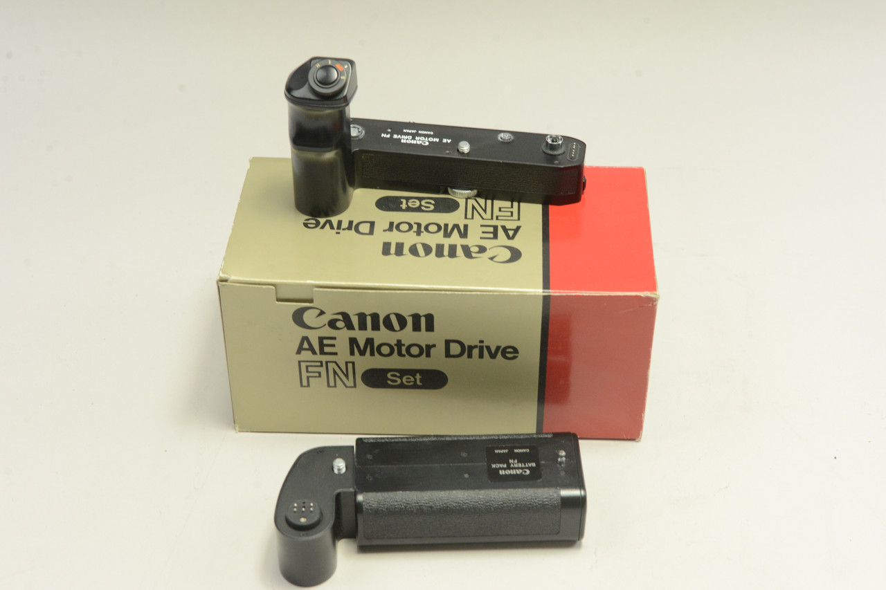 Canon AE MOTOR DRIVE FN フィルムカメラ用アクセサリー Canon F-1 + AE MOTOR DRIVE FN キヤノン フィルム 一眼レフ カメラ