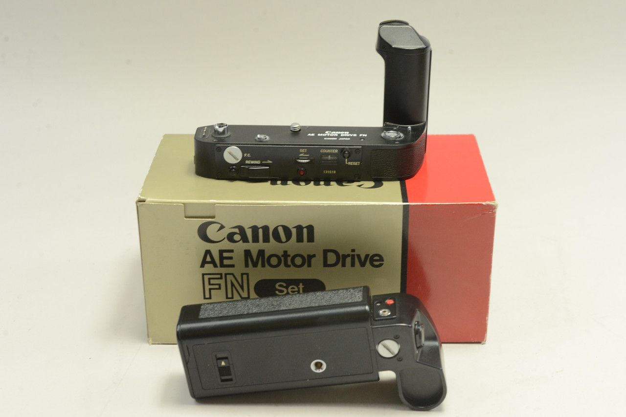 Pre-Owned - Canon AE Motor Drive FN + Batt pack for Canon Ne