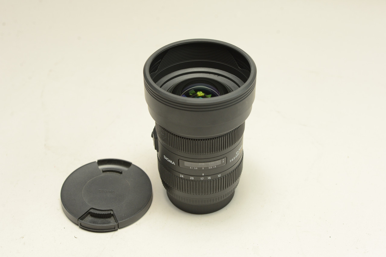 Sigma - 12-24mm f/4.5-5.6 AF II DG HSM Lens For Canon
