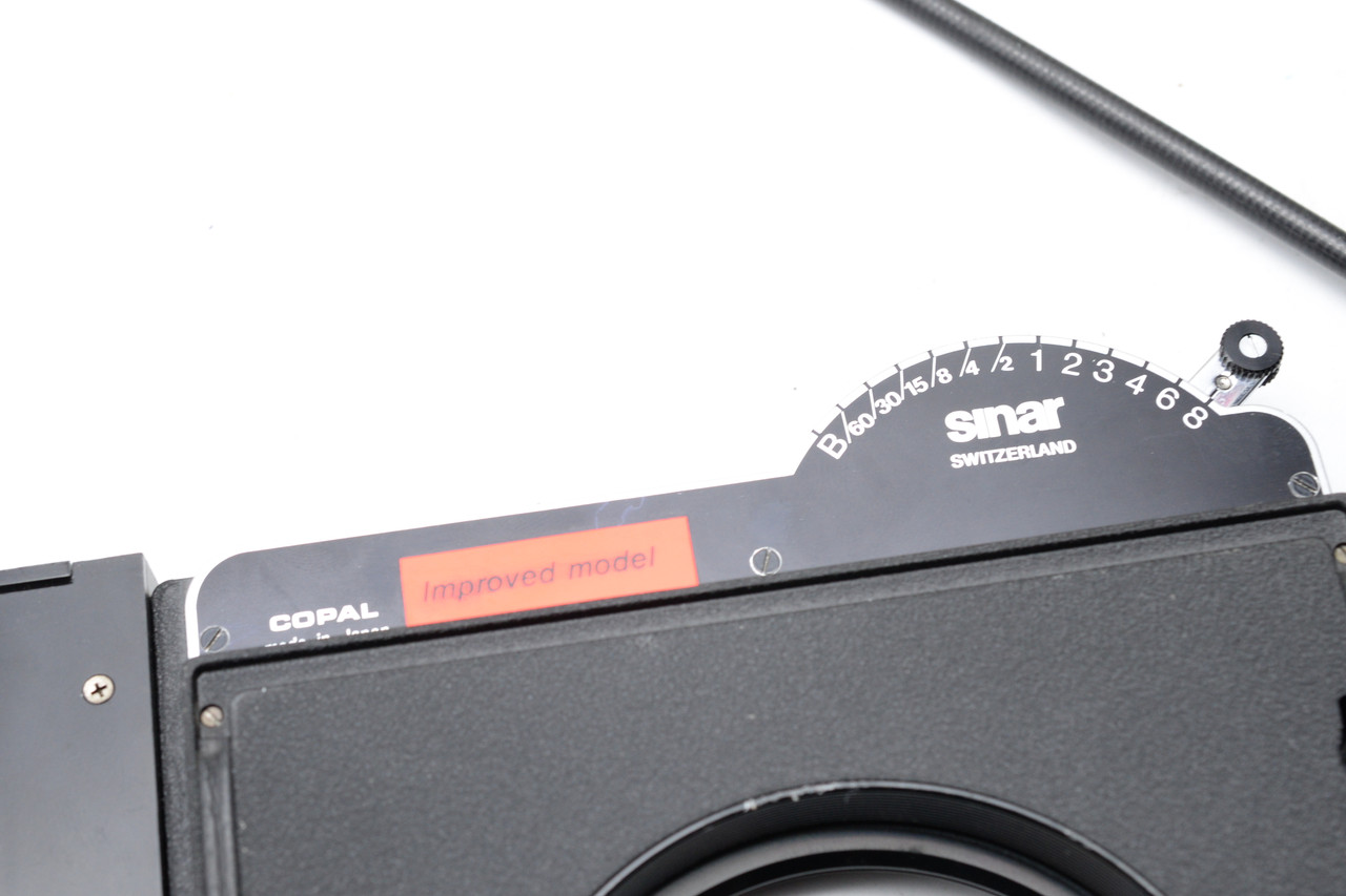 Obturateur technique Sinar DB Copal avec objectif 90 135 150