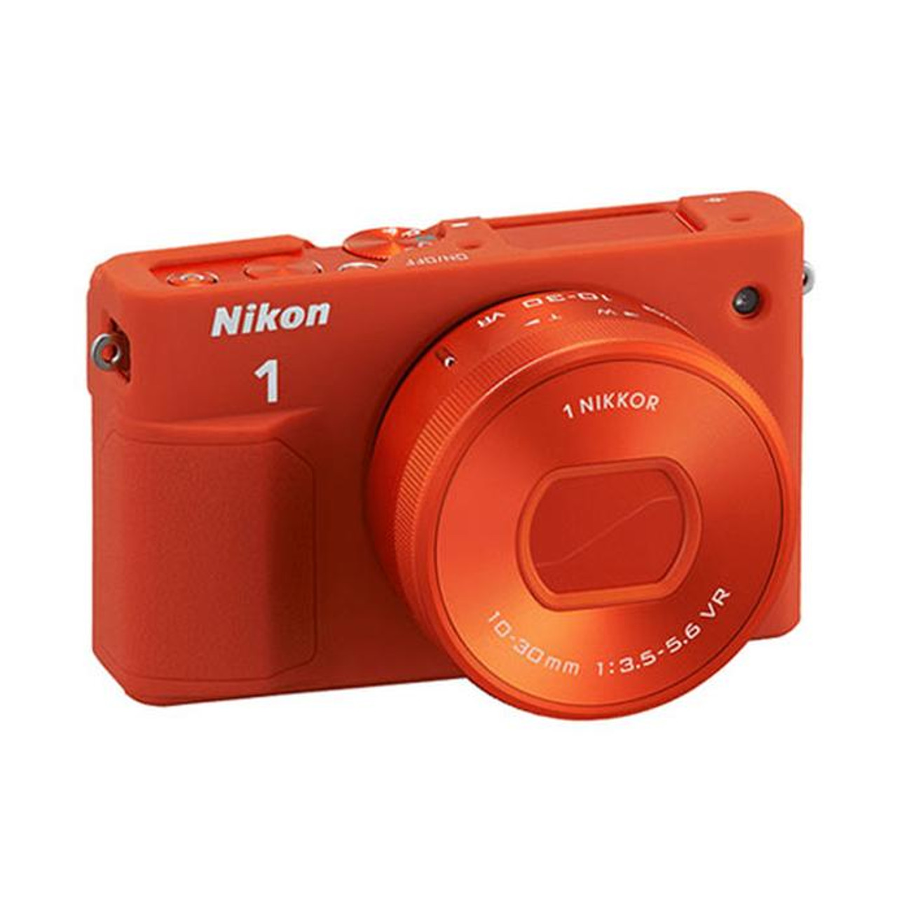 Nikon CF-N8000 Silicone Jacket for J4 Camera, Orange at Acephoto.net