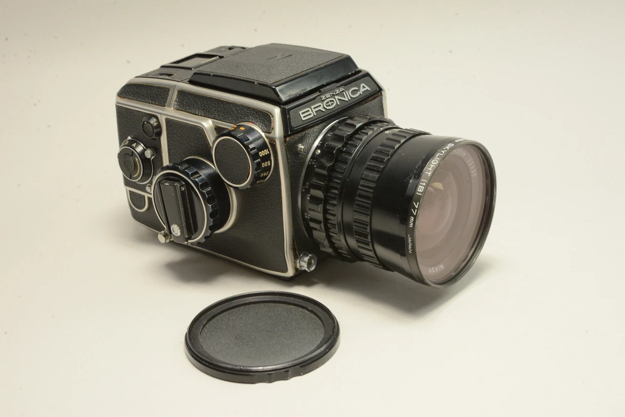 カメラ、光学機器 Nikon ニコン NIKKOR-O 50mm F2.8 ブロニカ用 単焦点