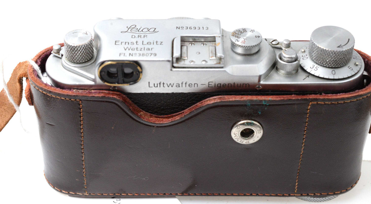 Pre-Owned - Leica IIIC Luftwaffen-Eigentum 1941, w/ Leica Lu