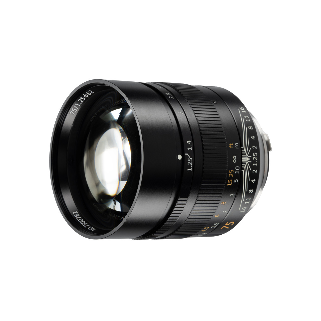 7Artisans 75mm F1.25 Leica M Mount II at acephoto.net