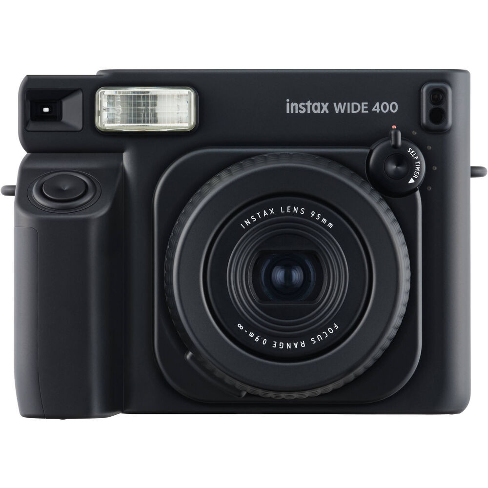 Fujifilm INSTAX WIDE 400 Instant Film Camera (Jet Black)