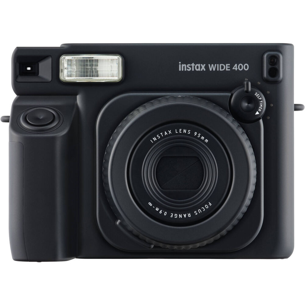 Fujifilm INSTAX WIDE 400 Instant Film Camera (Jet Black)