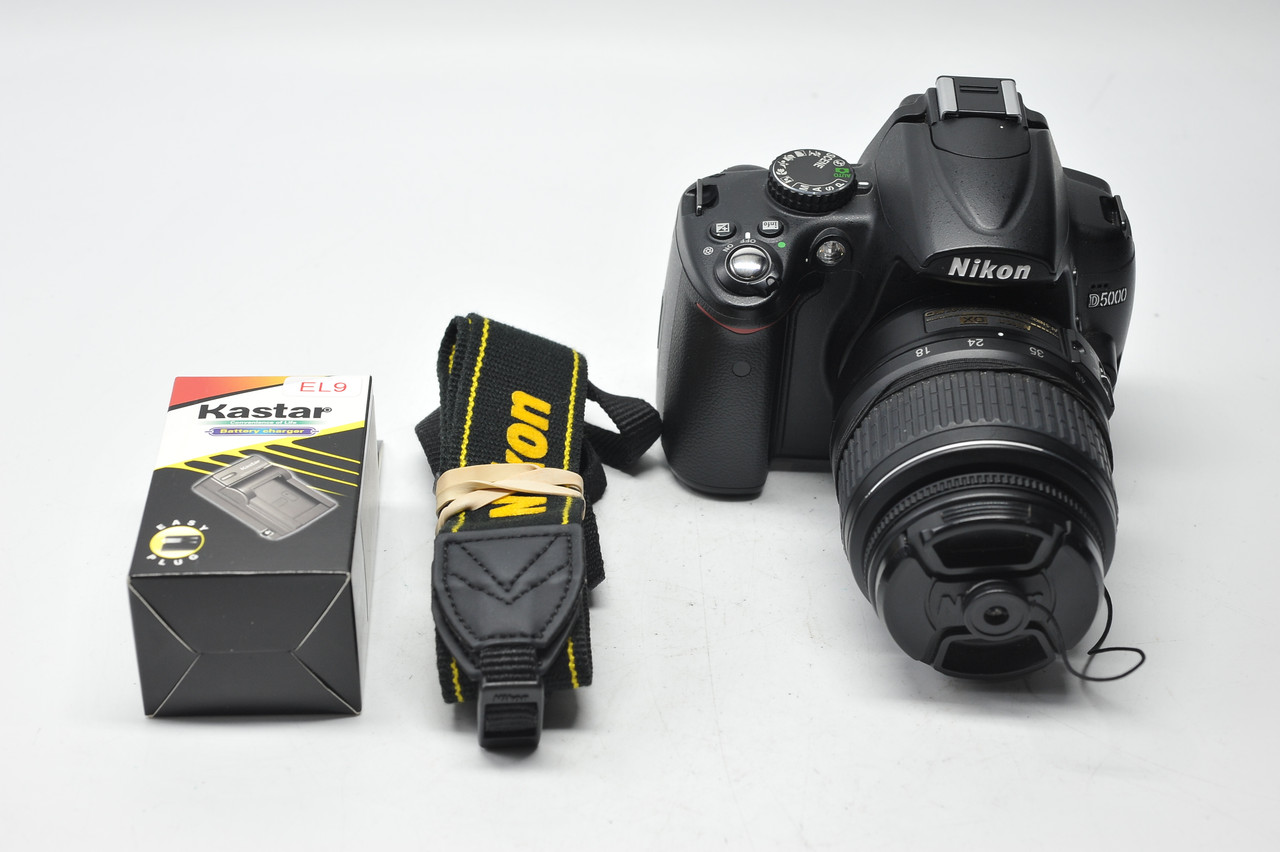 Pre-Owned - Nikon D5000 w/Nikon AF-S 18-55mm F/3.5-5.6G DX VR at  Acephoto.net