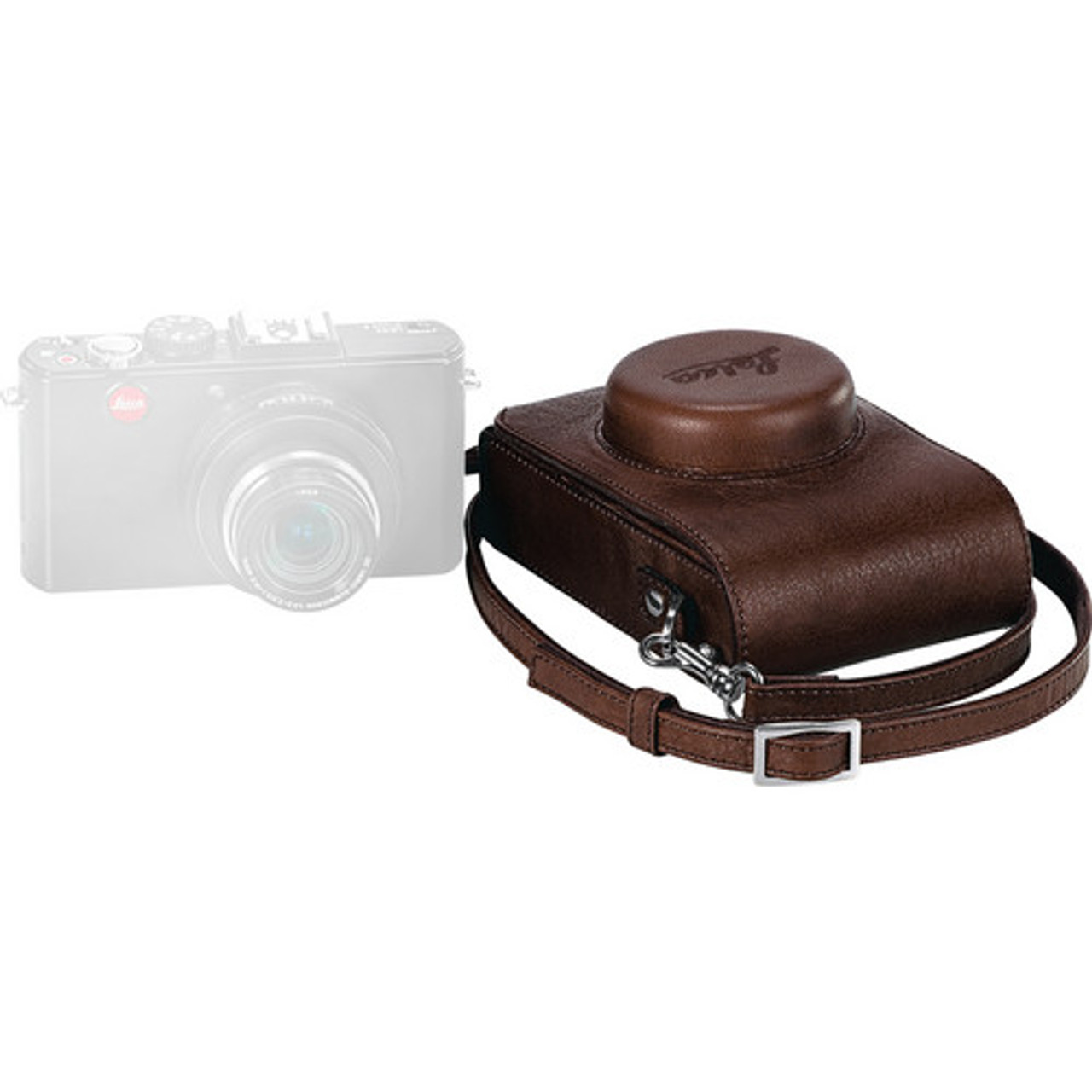 LEICA - 美品★ライカ LEICA D-LUX5 革ケース付★ SALE Leica - D-Lux 5 Leather Case With Wrist Strap, Brown