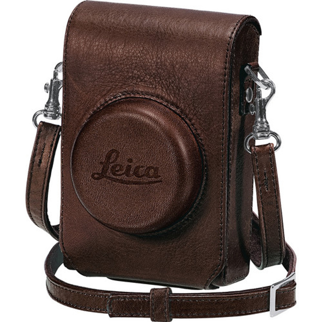 LEICA - 美品★ライカ LEICA D-LUX5 革ケース付★ SALE Leica - D-Lux 5 Leather Case With Wrist Strap, Brown