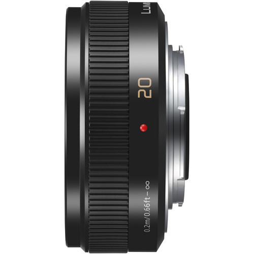 Panasonic - Lumix 20mm G Vario f/1.7 II M43 PRO (Black)