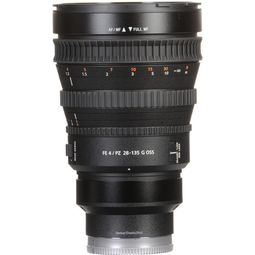 Sony FE 28-135mm f/4 G OSS PZ Lens at Ace Photo