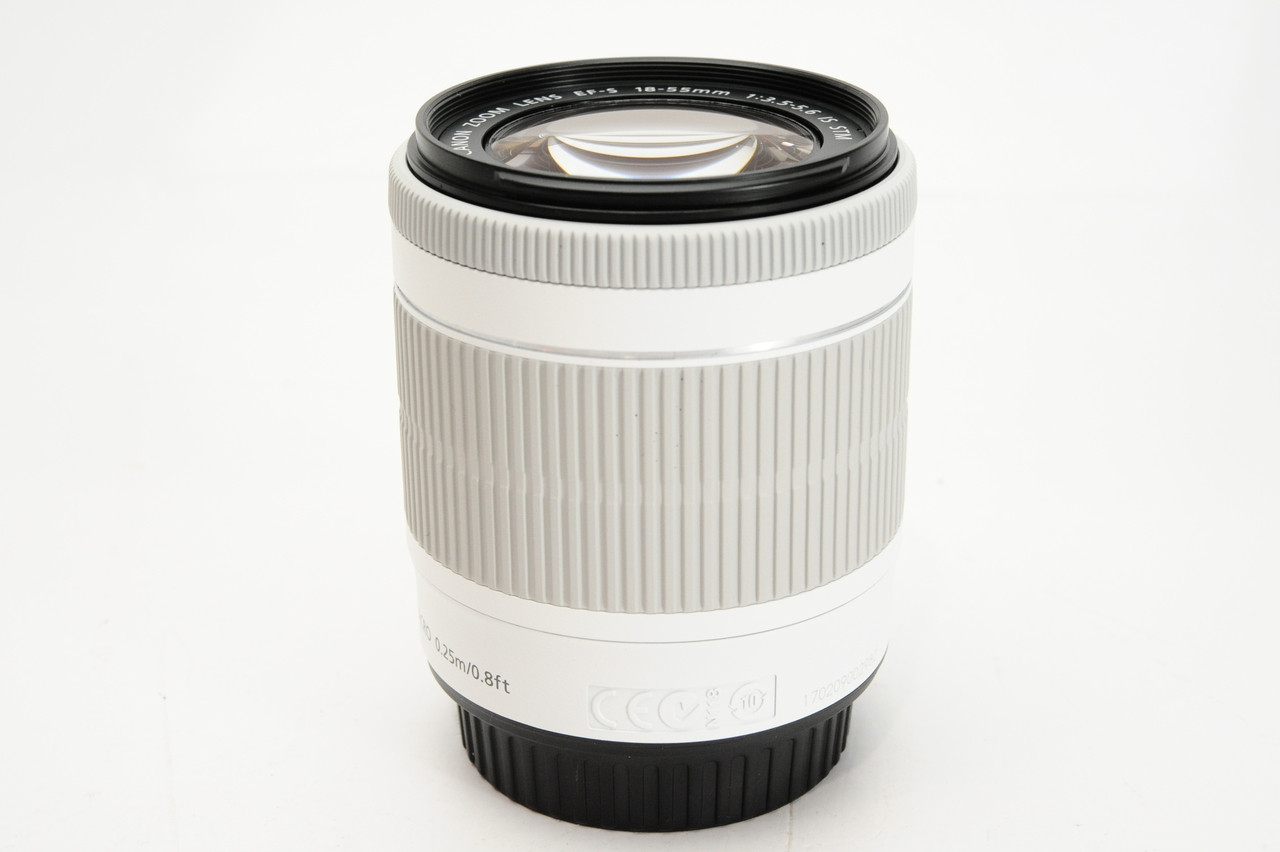 Canon EF-S 18-55Mm F/3.5-5.6 IS STM WHITE- New White Box