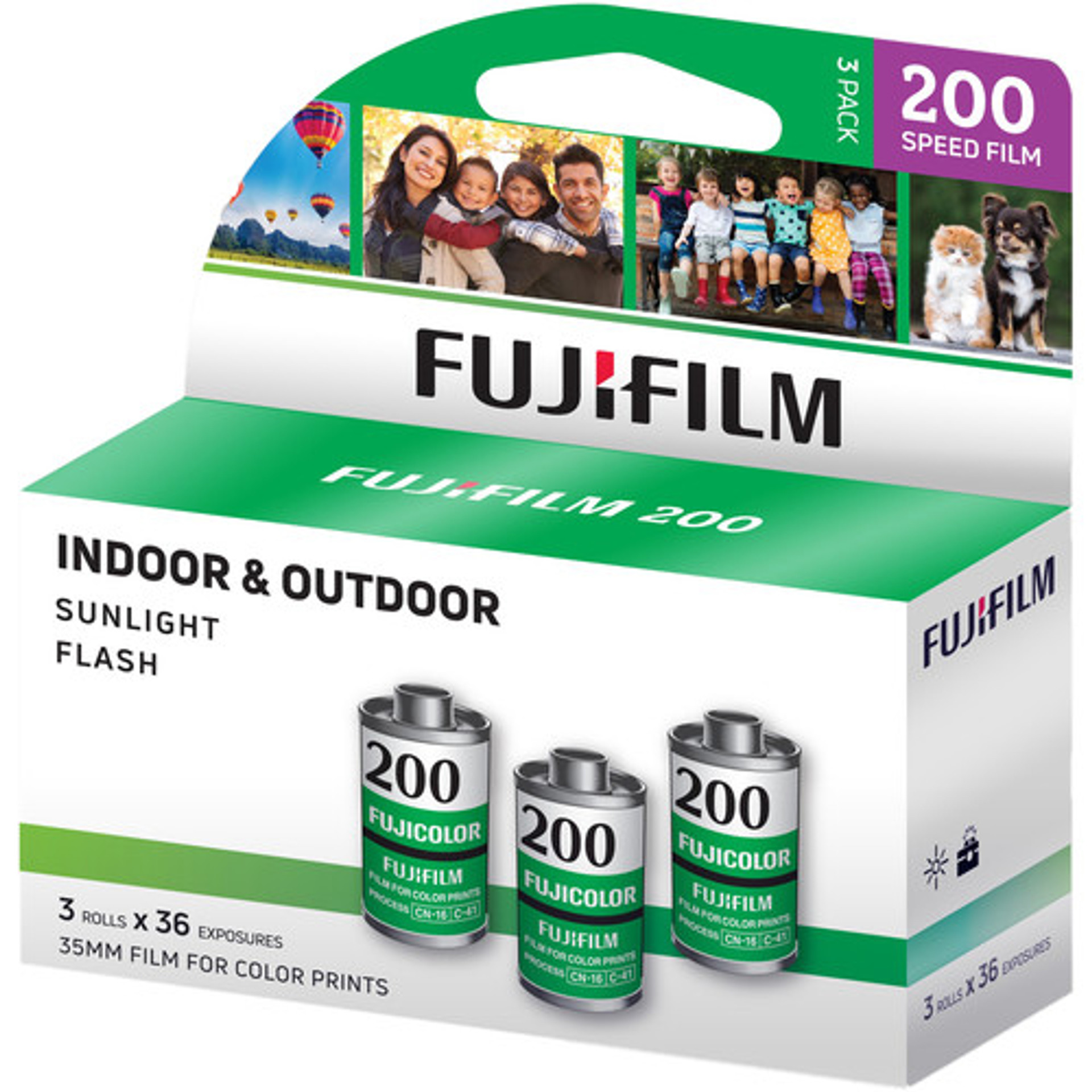FUJIFILM Fujicolor Superia XTRA 400 Color Negative Film (35mm Roll Film, 36 Exposures, 3Pack FUJIFILM Fujicolor Superia XTRA 400 Color Negative Film (35mm Roll Film, 36 Exposures, 3Pack