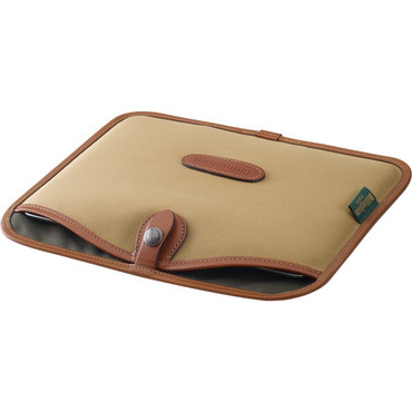 Billingham Tablet Slip Case (Khaki Canvas & Tan Leather Trim)