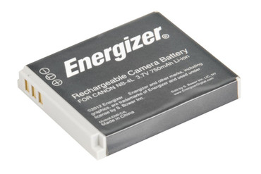 Bower ENB-C4L Energizer Digital Replacement Battery NB-4L for Canon IXUS 120 IS, 30, 50, 80 and PowerShot SD1000 and TX1 (Black)