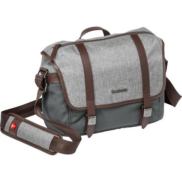 Manfrotto  Windsor Camera Messenger Bag (Small, Gray)