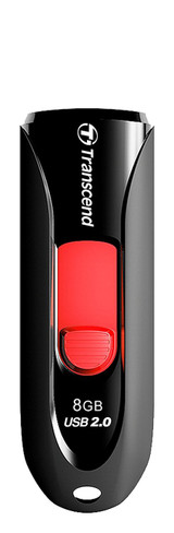 Transcend JetFlash 590 - USB flash drive - 8 GB - USB 2.0