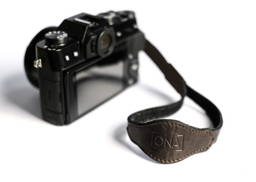 ONA Kyoto Leather Camera Wrist Strap (Dark Truffle)
