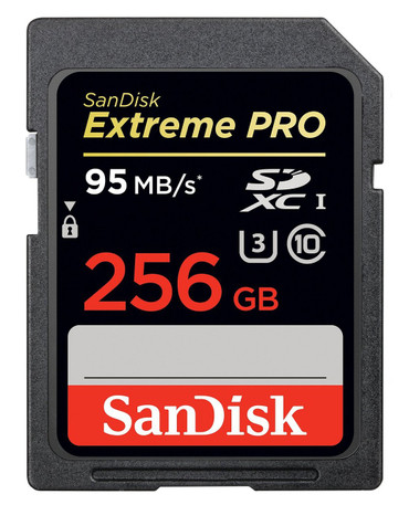 SanDisk  256GB Extreme UHS-I SDXC Memory Card