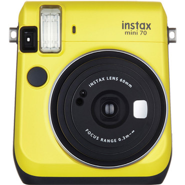 Fujifilm instax mini 70 Instant Film Camera (Canary Yellow)