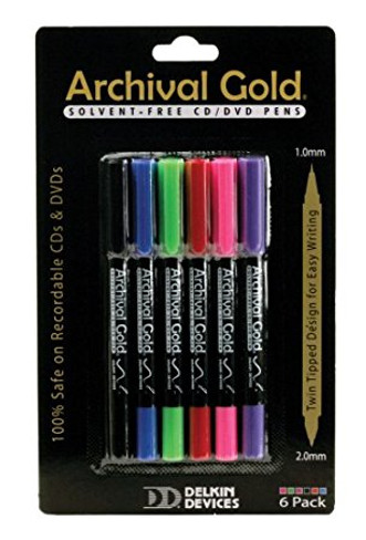 Cd/Dvd Pens 6 Colors