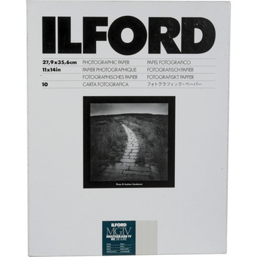 Ilford Multigrade IV RC DeLuxe Paper (Pearl, 11 x 14", 10 Sheets)